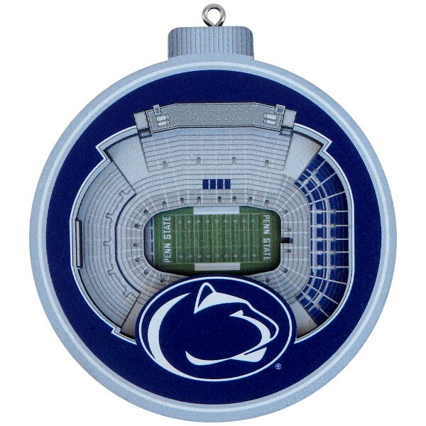 Penn State Beaver Stadium 3D ornament
